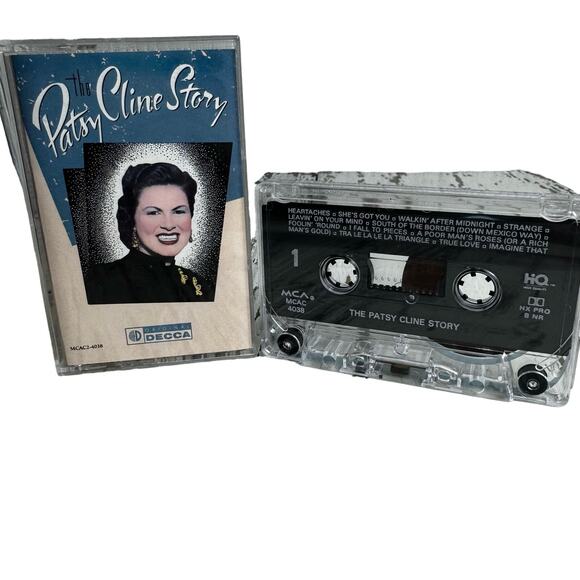 The Patsy Cline Story by Patsy Cline (Cassette, May-1989, MCA) Vintage Tape - Picture 1 of 5